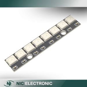 ماژول LED RGB خطی 8 تایی WS2812