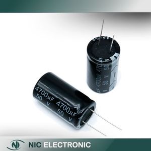 خازن الکترولیتی 4700UF/50V-22X40-105C-BLACK