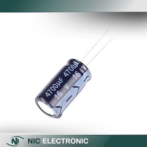 خازن الکترولیتی 4700UF16V-13X25-105C-BLACK