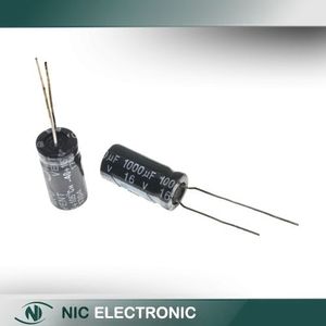 خازن الکترولیتی 1000UF/16V-8X16-105C-BLACK