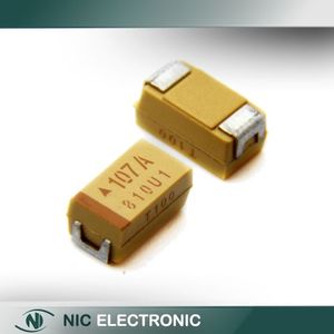 خازن تانتال 100UF 10V(C)SMD 10%