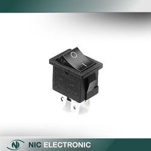 کلید راکر ROCKER SWITCH 4P 2C (KCD1-104)