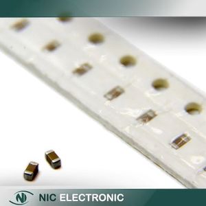 خازن اس ام دی 100NF (0603) 50V 10% X7R