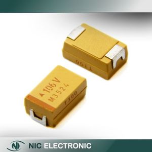 خازن تانتال 10UF 35V(D)SMD 10%