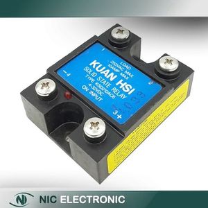رله حالت جامد SSR مرغوب 250VAC-10A مارک KUAN HSI کد KSD210AC6