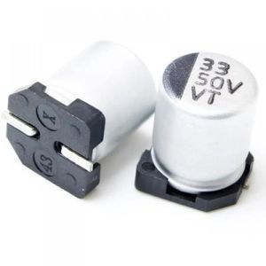 خازن الکترولیت اس ام دی 33UF/25V ES