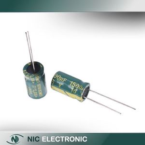 خازن الکترولیتی 1500UF16V-10X17-105C-GREEN