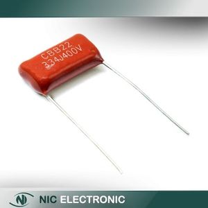 خازن پلی استر 330NF/400V P (15MM)
