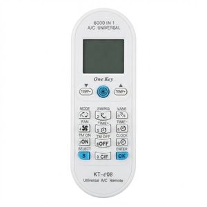 ریموت کنترل یونیورسال(همه کاره) کولر گازی KT-e08 6000 in 1