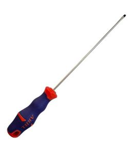 پیچ گوشتی دوسو تخت سایز 150*3 حرفه ای دسته TPR جنس S2 آریل ARIEL مدل PMD3150