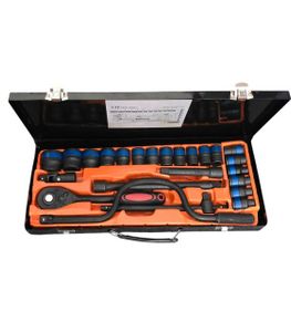 جعبه بکس 24 پارچه فشار قوی درایو 1/2 اینچ کینگ KING TOOLS مدل VIP