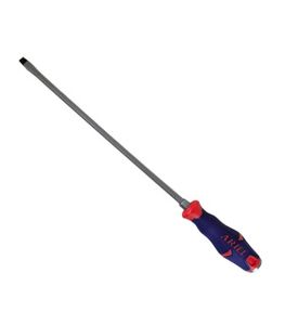پیچ گوشتی دوسو تخت 300*8 ضربه و آچار خور دسته TPR حرفه ای جنس S2 آریل ARIEL مدل PZD8300