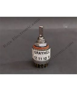 سلکتور شش حالته آمریکایی S-6-25-GRAYHILL-51SP30-01-1-06N - رجا الکترونیک | Raja Electronic