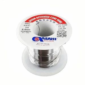 سیم قلع (لحیم) اصلی 100 گرمی 0.4mm آساهی - رجا الکترونیک | Raja Electronic
