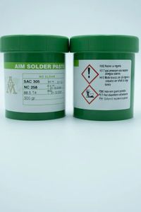 خمیر قلع بدون سرب AIM (ساخت آمریکا) 500gr - رجا الکترونیک | Raja Electronic