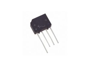 پل دیود 6A-1000V تخت شانه ای KBL610