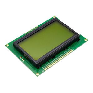 نمایشگر GLCD 64×128 گرافیکی بک لایت سبز با درایور KS108