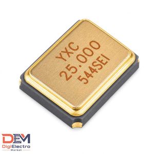 کریستال 25 مگاهرتز پکیج 3225 - دیجی الکترو مارکت