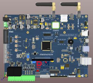 دانلود فایل طراحی برد توسعه STM32F4 - دیجی الکترو مارکت
