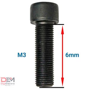 پیچ آلن M3 طول 6mm - دیجی الکترو مارکت