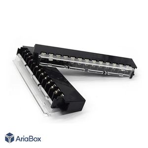ترمینال ریلی ولتاژ بالا 13 پین مدل Terminal 13 pin با ابعاد 40×131 میلی متر