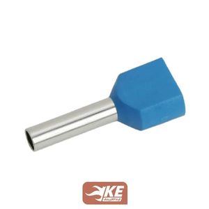 وایرشو دوبل روکشدار سایز 0.75 آبی TE7508 بسته 100 عددی