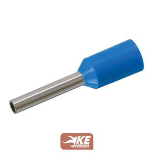 وایرشو تکی روکشدار سایز 0.75 آبی E7508 بسته 100 عددی