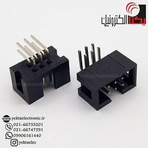 باکس هدر 6 پین نری رایت انگل 2.54میلیمترBOX6