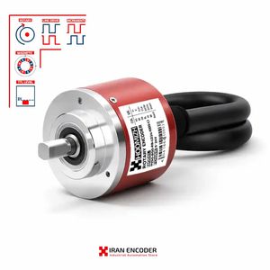 انکودر افزایشی IN50-400PPR-LD TTL هومیژ - انکودر افزایشی 400 پالس لاین درایو