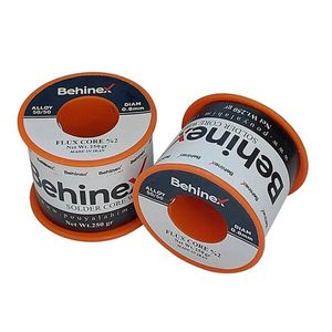 سیم قلع 50/50 بهینکس وزن 250 گرم و قطر 0.8 میلیمتر (نمایندگی رسمی بهینکس)