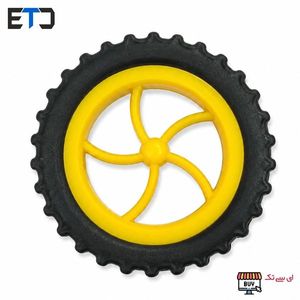 چرخ ربات طرح زنون 38mm با قطر شفت 2 میلی متر