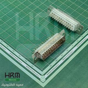 دی کانکتور روبردی صاف نری 25 پین