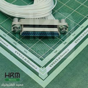 J30J دی کانکتور 37TJL سیمدار 20cm برند QIANGTS