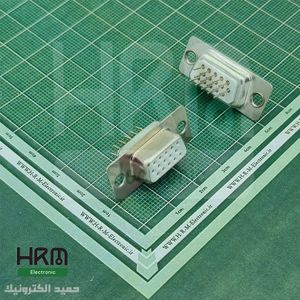 دی کانکتور روبردی صاف مادگی 15 پین 3 ردیفِ