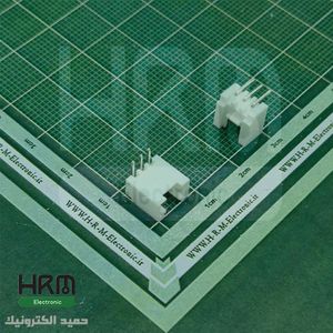 کانکتور مینیاتوری قفلدار HY نری 3 پین رایت تک ردیفِ (2mm)