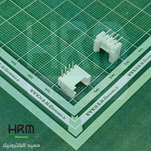 کانکتور مینیاتوری قفلدار HY نری 4 پین رایت تک ردیفِ (2mm)