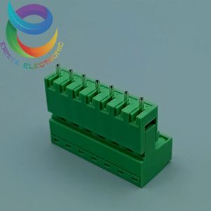 ترمینال فونیکس 7 پین ماده و نر صاف 5.08 mm