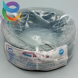 سیم افشان 1*0/25 طوسی حلقه 100متری تمام مس حس کابل