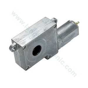 موتور DC گیربکس حلزونی GM6558 (12V 120RPM)
