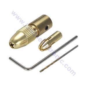 سه نظام لاندا قطر شافت 3mm و سایز مته 1 تا 2