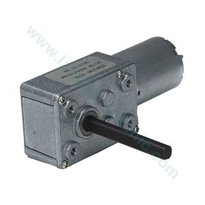 موتور دی سی گیربکس دار حلزونی JSX330-370 (12V 18RPM)