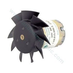 موتور دی سی بوهلر با پروانه Fan BMW (12-24V 2000RPM)