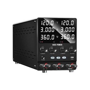 منبع تغذیه 2 کاناله 120 ولت 3 آمپر نایس پاور (NICE-POWER SPS1203-2KD (120V-3A