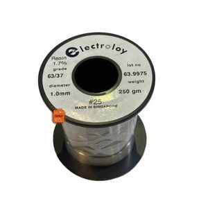 سیم لحیم 250 گرم ELECTROLOY 250g 1mm (اصلی)