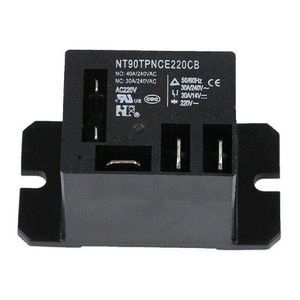 رله 220 ولت NT90TPNCE220CB 220V 40A برند MEISHU گوشواره ای