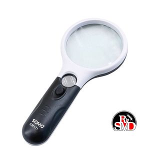 ذره بین دستی 2 لنز SOMO SM171 LED