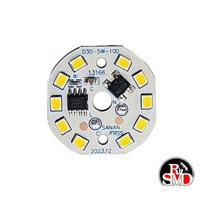 آفتابی گرد LED DOB 5W