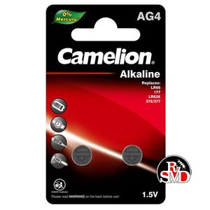 باتری 2 عددی CAMELION AG4
