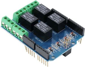 شیلد رله 4 کانال آردوینو – Arduino Relay Shield