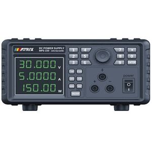 منبع تغذیه تک کاناله قابل برنامه ریزی 30 ولت 5 آمپر مدل MPS-100